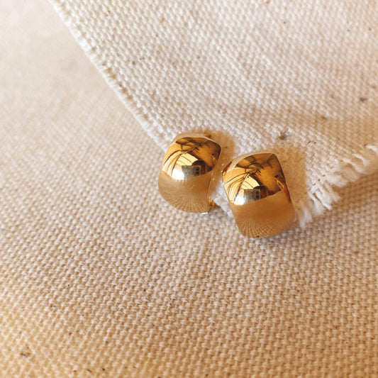18k Gold Filled Harlye Huggies