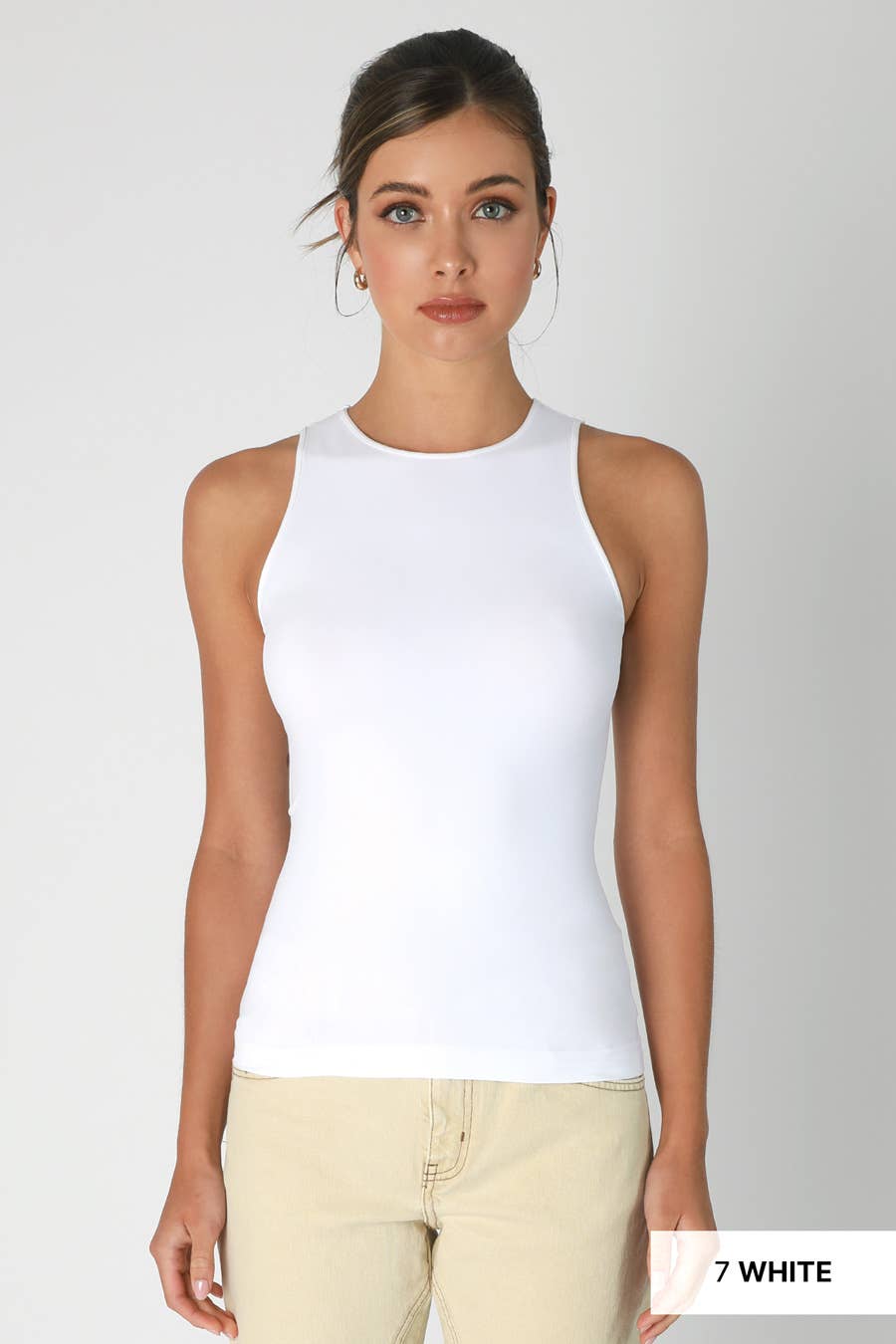 Elevated seamless tank top